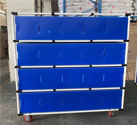 中空板周轉(zhuǎn)車 隔板可定制