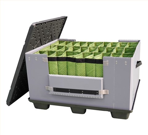 汽車零部件循環(huán)周轉(zhuǎn)圍板箱