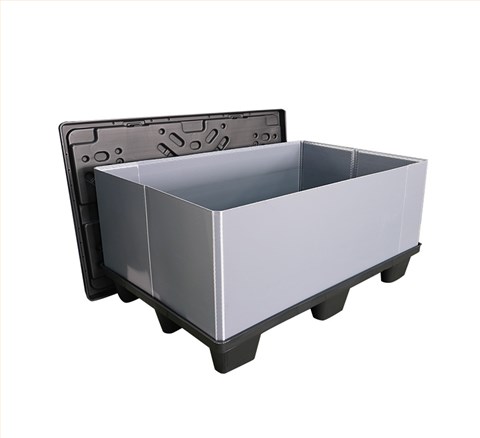 汽車電子ECU傳感器專用圍板箱