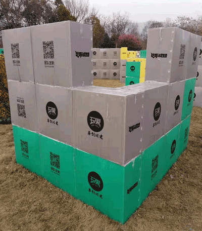 可以循環(huán)使用的中空板箱-匯源塑膠